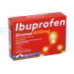 IBUPROFEN SIROMED, 400mg, plėvele dengtos tabletės, N10