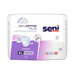 SENI ACTIVE sauskelnės-kelnaitės PLUS, XL dydis, 10 vnt.
