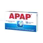APAP, plėvele dengtos tabletės, N12