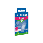 URGO permatomas pleistras DISCREET ANTISEPTIC, 1,9 x 7,2 cm, 10 vnt.
