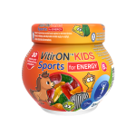 VitirON KIDS SPORTS for ENERGY, 50 kramtomųjų guminukų