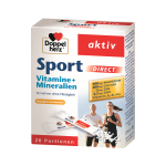 DOPPELHERZ AKTIV SPORT DIRECT, 20 paketėlių