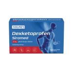 Dexketoprofen Siromed 25 mg, plėvele dengtos tabletės, N10