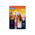 Elektrinis dantų šepetėlis ORAL B Vitality PRO Kids 3+ Lion King + kelioninis dėklas, 1 vnt.