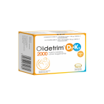 OLIDETRIM® 2000 D3+K2 OMEGA-3, 30 minkštų kapsulių