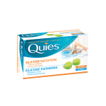 QUIES apsaugantys nuo vandens silikoniniai ausų kištukai suaugusiesiems, 3 poros