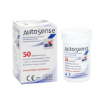 AUTOSENSE diagnostinės juostelės VOICE, 50 vnt.