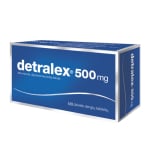 DETRALEX, 500 mg, plėvele dengtos tabletės, N120