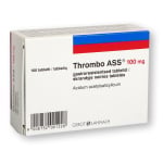 THROMBO ASS, 100mg, Skrandyje neirios tabletės, N100