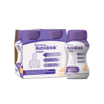 NUTRIDRINK PROTEIN, vanilės skonio, nuo 3 m., 125 ml, 4 vnt.