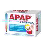 Apap (vaikams), 250mg, Granulės, N10
