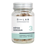 D-LAB Nutricosmetics „Detox Minceur“ (Maisto papildai virškinimo sistemai), 56 Kapsulės
