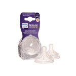 PHILIPS AVENT silikoninis žindukas NATURAL RESPONSE (1/654), greita tėkmė (5), nuo 6 mėn., 2 vnt.