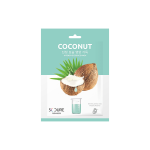 5C CURE lakštinė veido kaukė su kokosų ekstraktu, 1 vnt.