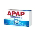 APAP express 500 mg, minkštosios kapsulės, N10