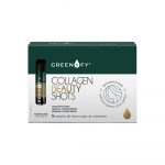 GREENIFY Collagen Beauty Shots, plaukų, odos, nagų grožiui, 14 buteliukų