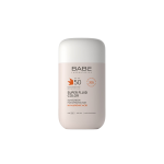 BABÉ apsauginė veido emulsija SUPER FLUID SPF 50, su spalva, 50 ml