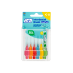 TEPE tarpdančių šepetėliai, įvairių dydžių, 6 vnt.