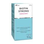BIOTIN STRONG plaukams ir nagams, 60 tablečių
