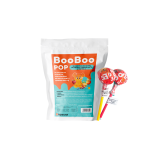 BOO BOO POP natūralių uogų miltelių ledinukai su vitaminu C, nuo 3 m., 6 čiulpiamų tablečių