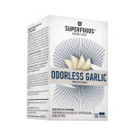 SUPERFOODS ODORLESS GARLIC (ČESNAKAS), 50 kapsulių