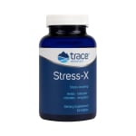 TRACE MINERALS B  grupės vitaminų kompleksas su vaistažolėmis STRESS-X, 60 tablečių