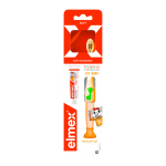 ELMEX minkštas dantų šepetėlis vaikams TRAINING SOFT, nuo 0−3 metų,, 1 vnt.