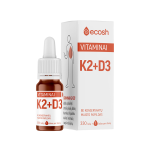 ECOSH vitaminai K2 (K2VITAL® 45μg) + D3 (2000IU, 50μg), 10ml, 10 ml