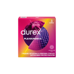 DUREX prezervatyvai PLEASUREMAX, 3 vnt.