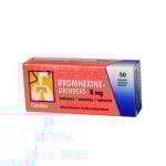 BROMHEXIN, 8 mg, Tabletės, N50