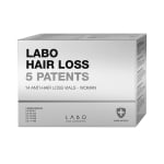 LABO ampulės nuo plaukų slinkimo moterims HAIR LOSS 5 PATENTS, 14 ampulių