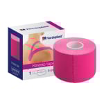 NORDEPLAST kineziologijos juosta, rožinė spalva, 5 cm x 5 m, 1 vnt.