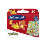 SALVEQUICK „Pokemon“ pleistrų rinkinys vaikams, 20 vnt.