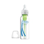 DR. BROWN'S buteliukas siauru kakleliu OPTIONS+, 1 vnt., 250 ml+žindukas, 0–3 mėn., 1 vnt., + valymo šepetėlis, 1 vnt.