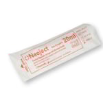 NEOJECT švirkštas su adata 22G, 20 ml, 3 dalių, 1 vnt.