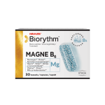 BIORYTHM MAGNE B6 (prailginto veikimo Magnis su B6), 30 kapsulių, 30 kapsulių