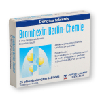 BROMHEXIN BERLIN-CHEMIE, dengtos tabletės, N25