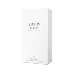 LELO HEX prezervatyvai, bespalviai, 54 x 180 mm, 12 vnt.
