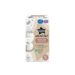 TOMMEE TIPPEE dekoruotas buteliukas su sterilizavimo funkcija NATURAL START, 260 ml, nuo 0 mėn., 1 vnt.