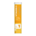 OLVEL VITAMINAS C, citrinų skonio, 20 tirpių tablečių