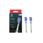 OCLEAN pakaitinės galvutės ULTRA WHITE UW01 G02, žalia spalva, 2 vnt.