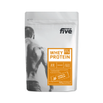 FORCE FIVE išrūgų baltymų gėrimo milteliai, vanilės skonio, 0.7 kg