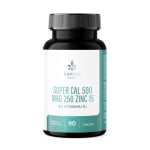 GAMTOS NAMAI SUPER CAL 500 MAG 250 ZINC 15, 90 tablečių