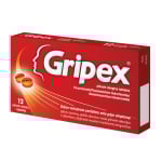 Gripex, plėvele dengtos tabletės, N12