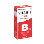 VITA B12, mėtų skonio, 30 pastilių