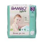 BAMBO NATURE  ekologiškos sauskelnės  3, 4–8 kg, LT-EKO-001, 28 vnt.