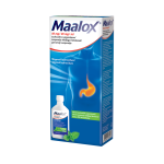 MAALOX, 40 mg + 35 mg / ml, 250 ml, geriamoji suspensija, N1