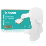 BABOO higieniniai paketai, 6 dydis, 8 vnt.