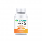 VITA-LAB, Vitaminas D3 5000 + K2 200 µg, 90 tablečių