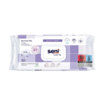 SENI CARE drėgnos servetėlės MAXI 3 IN 1, 30 x 20 cm, 52 vnt.